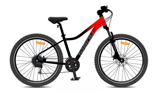 Obrazek Tabou Venom 4.0, koło 27,5'', rama 15'', śliwkowo-czerwony